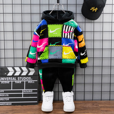 Άνοιξη-φθινόπωρο σετ με επιγραφές για αγόρι