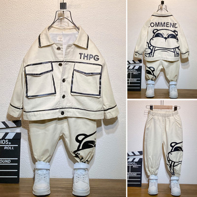 Ανοιξιάτικο παιδικό σετ  σε δύο μέρη για αγόρια