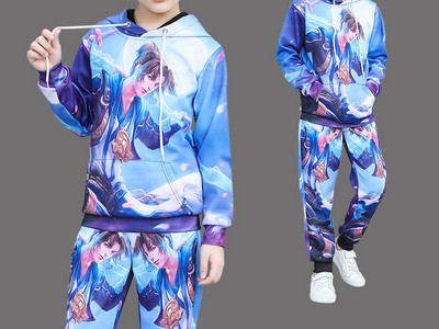 Παιδικό σετ με κορδόνια και κουκούλα