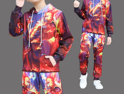 Παιδικό σετ με κορδόνια και κουκούλα