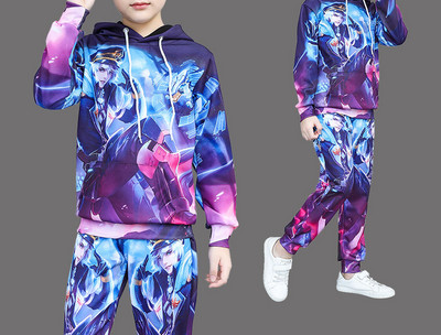 Παιδικό σετ με κορδόνια και κουκούλα