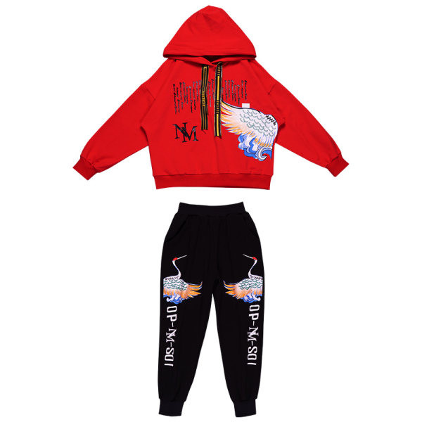 Sportski set za dječake iz dva dijela sa aplikacijama u boji