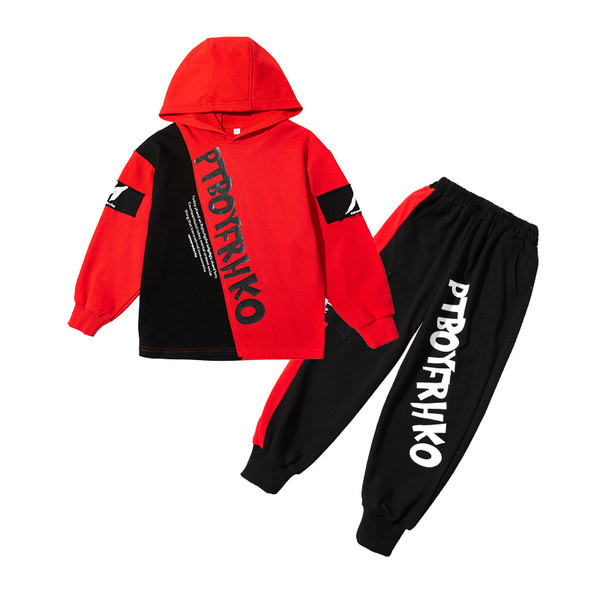 Νέα παιδική φόρμα με κουκούλα σε τρία χρώματα