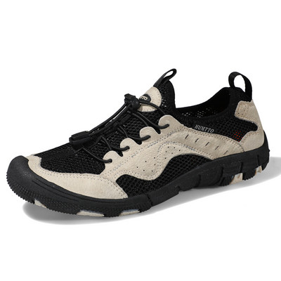 Αντιολισθητικές καλοκαιρινές ανδρικές μπότες πεζοπορίας - δύο μοντέλα