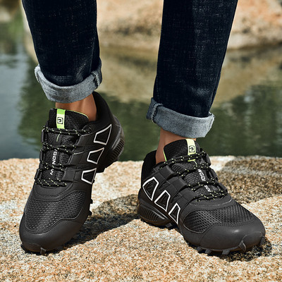 Ανδρικές αντιολισθητικές μπότες πεζοπορίας σε τρία χρώματα