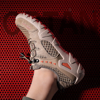 Ανδρικά παπούτσια πεζοπορίας  σε τρία χρώματα