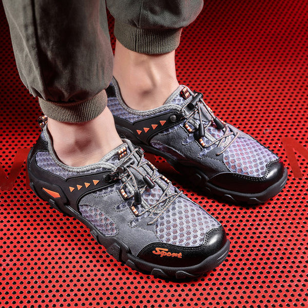 Ανδρικά παπούτσια πεζοπορίας  σε τρία χρώματα