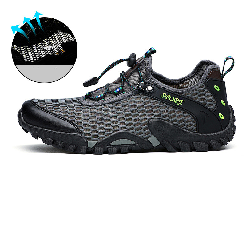 Ανοιξιάτικες μπότες πεζοπορίας με αντιολισθητική σόλα