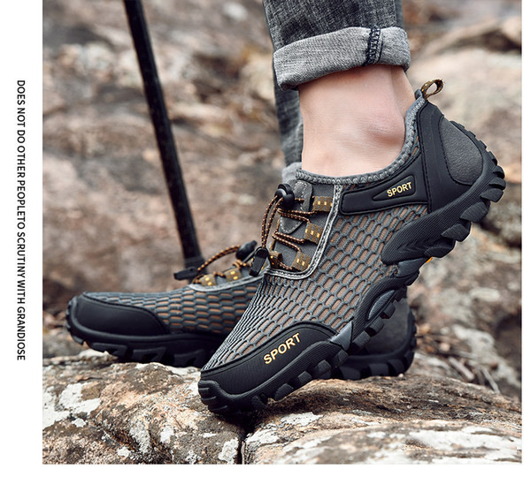 Žygio batai šiurkščiais padais ir raišteliais vyrams ir moterims