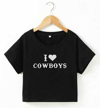 Γυναικείο κοντό μπλουζάκι με οβάλ λαιμόκοψη σε τρία χρώματα