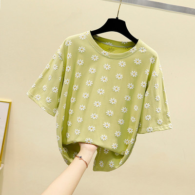 Ženska cvjetna majica kratkih rukava