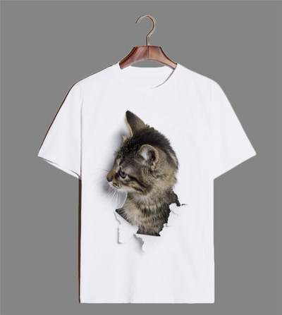 Ležerna majica s aplikacijom - kat