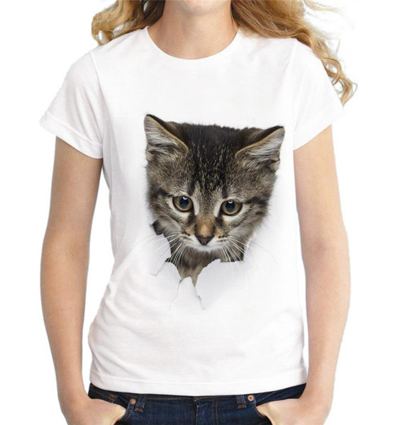 Ležerna majica s aplikacijom - kat