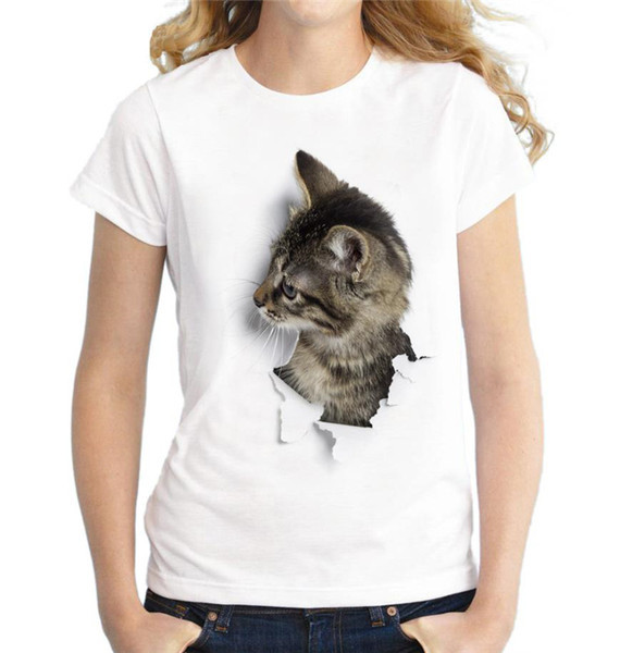 Ležerna majica s aplikacijom - kat
