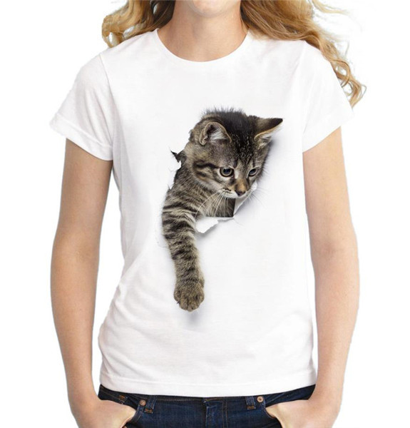 Ležerna majica s aplikacijom - kat