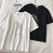 Ženska majica s ovalnim izrezom i kratkim rukavima