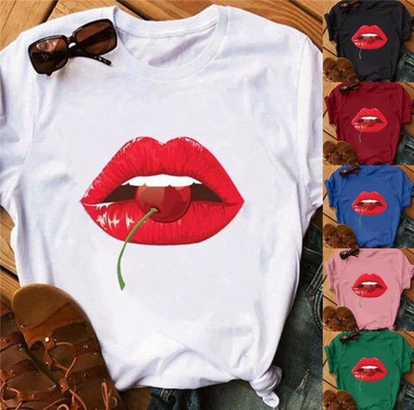 Ležerna ženska majica s kratkim rukavima i aplikacijom