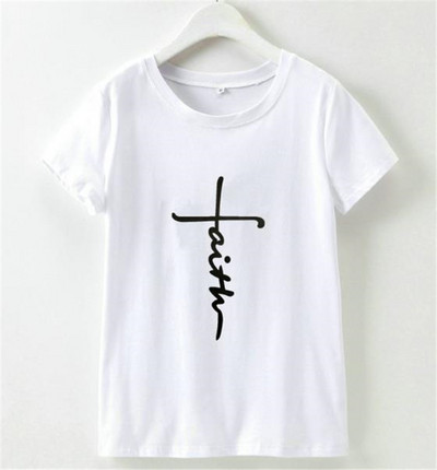 Casual μπλουζάκι με επιγραφή για γυναίκες