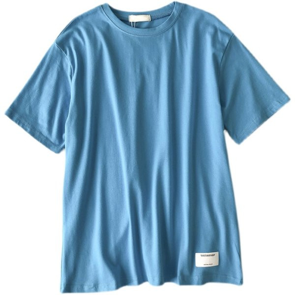 Ženska majica jednobojnog kroja s ovalnim izrezom