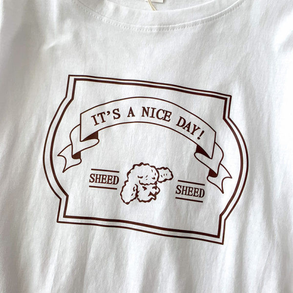 Ženska ležerna majica široki model kratkih rukava