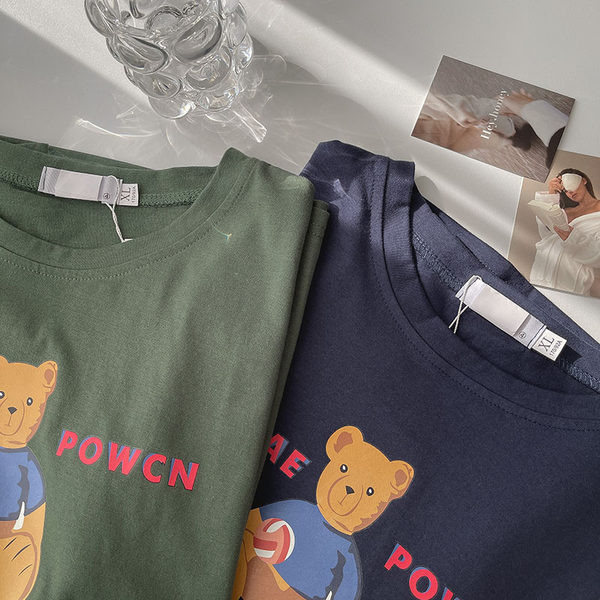 Ženska majica s aplikacijom medvjedića