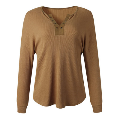 Novi model ženske casual majice sa špic izrezom