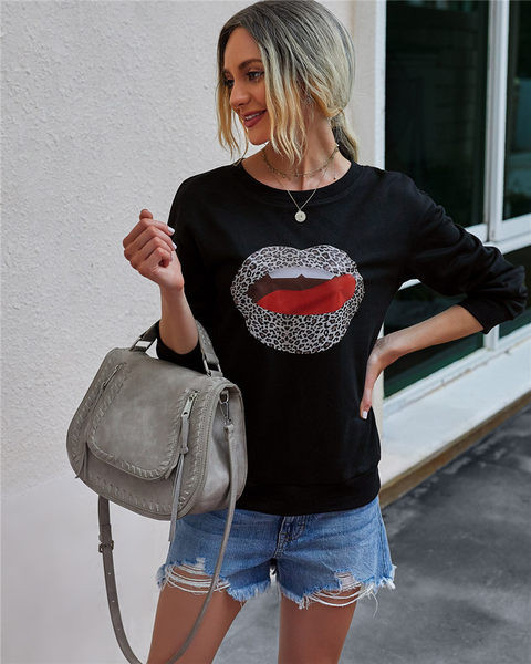 Ženska ležerna bluza sa aplikacijom u tri boje