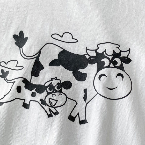 Ležerna majica s aplikacijom i okruglim izrezom