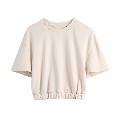 Ženska ležerna bluza s elastičnim strukom