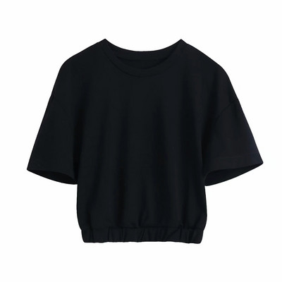 Ženska ležerna bluza s elastičnim strukom