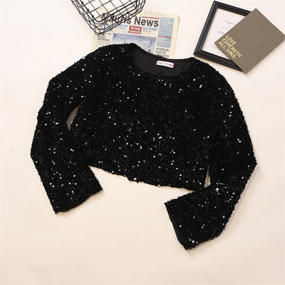 Jauna modeļa sieviešu blūze ar fliteriem un garām piedurknēm