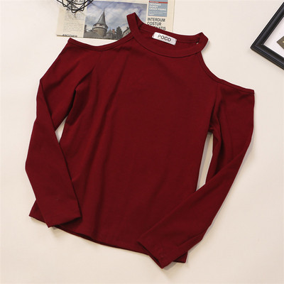 Ženska ležerna bluza s golim ramenima