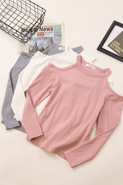 Ženska ležerna bluza s golim ramenima