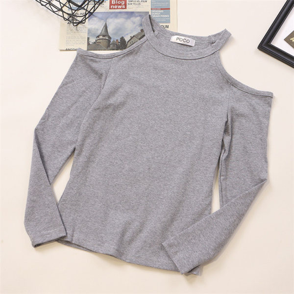 Ženska ležerna bluza s golim ramenima