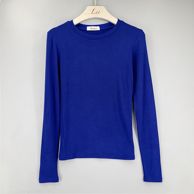 Γυναικεία μπλούζα casual με οβάλ ντεκολτέ