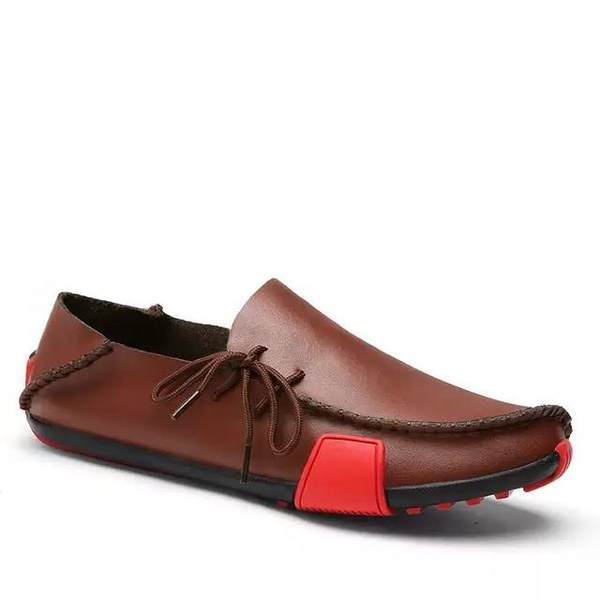 Muške cipele sa vezicama i eko kožom - tri modela