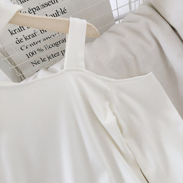 Ženska bluza u dvije boje sa dugim rukavima