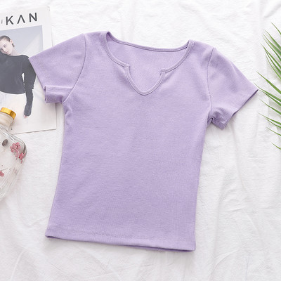 Γυναικεία μπλούζα κλασικό μοντέλο με μη τυπική λαιμόκοψη