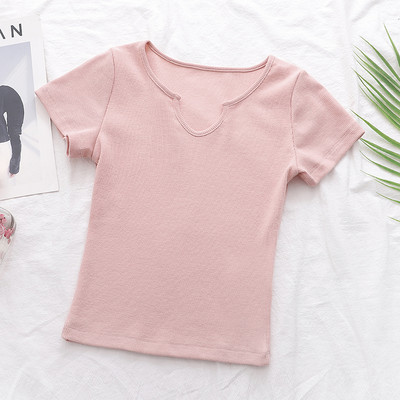 Γυναικεία μπλούζα κλασικό μοντέλο με μη τυπική λαιμόκοψη