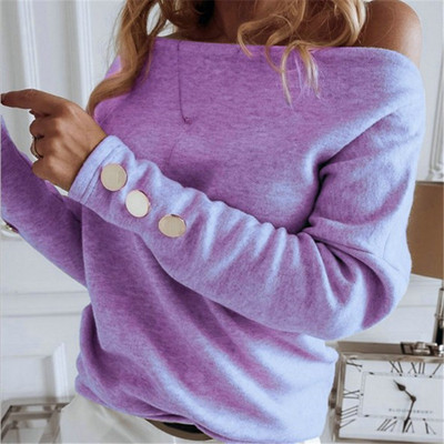 Moderna ženska bluza golih ramena, pogodna za proljeće