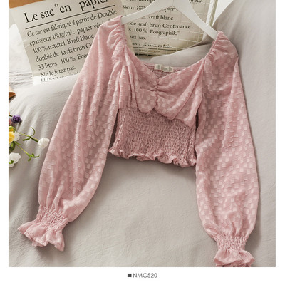 Γυναικεία μπλούζα με φαρδιά μανίκια σε τέσσερα χρώματα