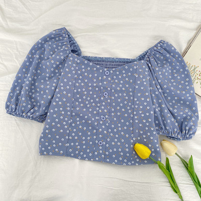 Νέο μοντέλο γυναικεία μπλούζα και λουλουδάτο μοτίβο