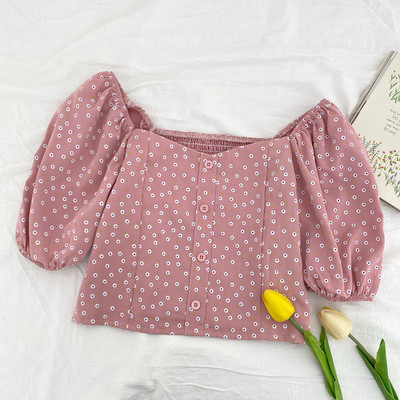 Νέο μοντέλο γυναικεία μπλούζα και λουλουδάτο μοτίβο