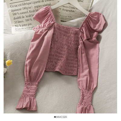 Τρέχουσα γυναικεία μπλούζα με μακριά μανίκια