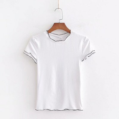 Γυναικεία μπλούζα κλασικό μοντέλο από μπλουζάκι από κοτλέ