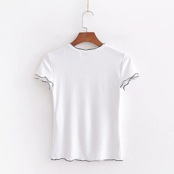 Γυναικεία μπλούζα κλασικό μοντέλο από μπλουζάκι από κοτλέ