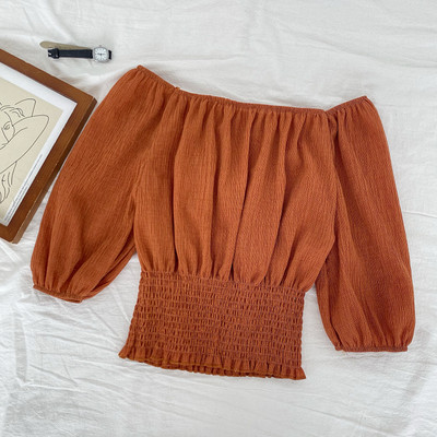 Γυναικεία μπλούζα νέο μοντέλυ με ντεκολτέ - διάφορα χρώματα