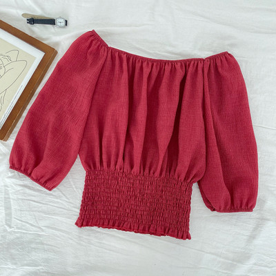 Γυναικεία μπλούζα νέο μοντέλυ με ντεκολτέ - διάφορα χρώματα