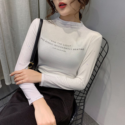 Novi model ženske bluze sa natpisom i dugim rukavima