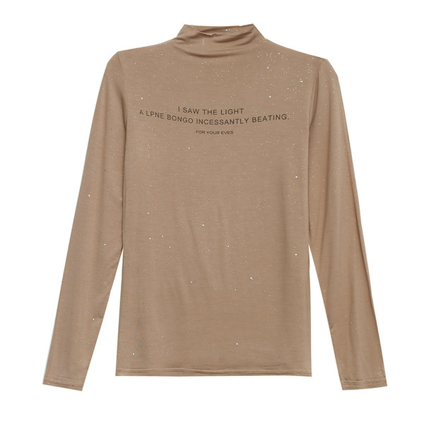 Novi model ženske bluze sa natpisom i dugim rukavima